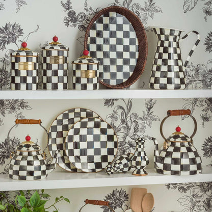Courtly Check Large Salt & Pepper Shakers