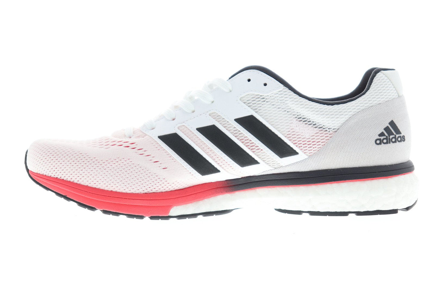 Adizero Boston 7 B37381 Mens White Canvas Athletic Gym Running Shoes