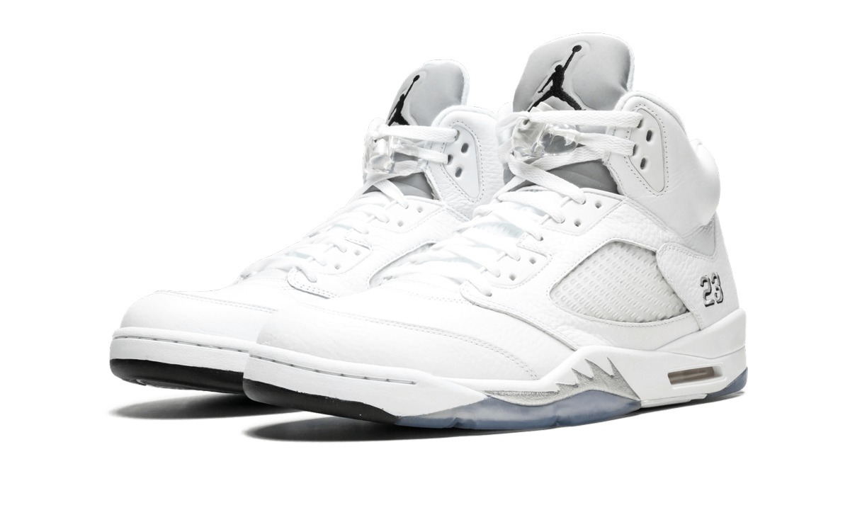 5 Retro "Metallic Silver" 136027 130