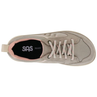 Women's Boulder Oxford in Taupe/Pink