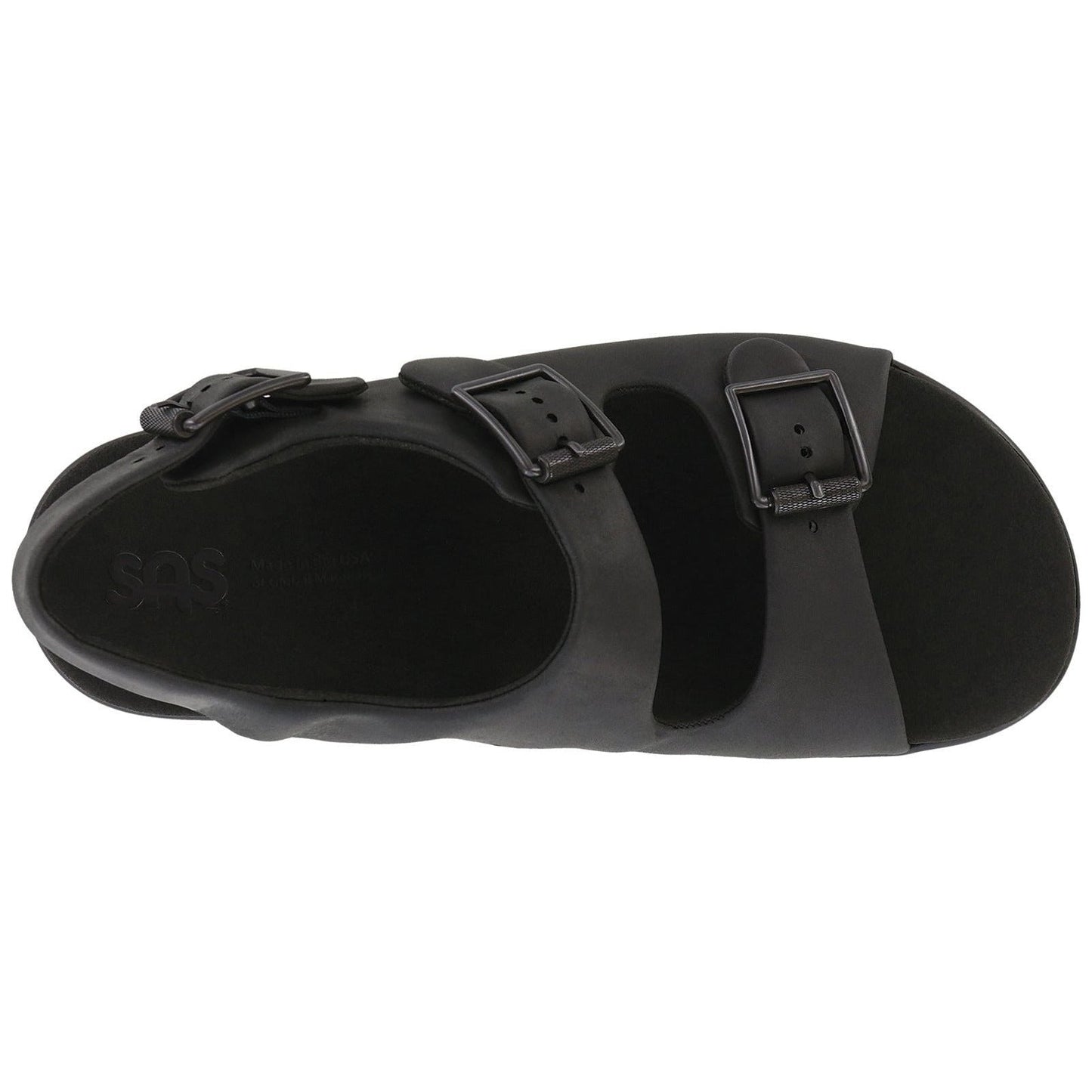Men's Bravo Heel Strap Sandal In Black Bear