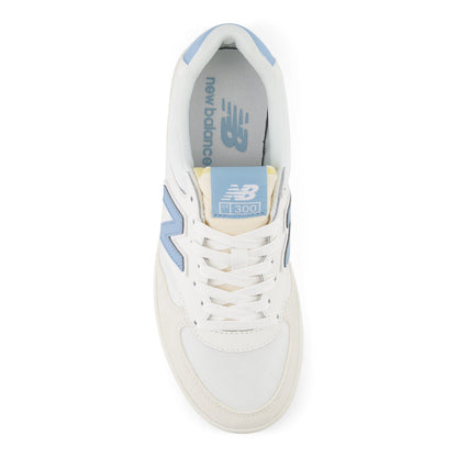 Unisex 300 Court in Sea Salt with Chrome Blue and White