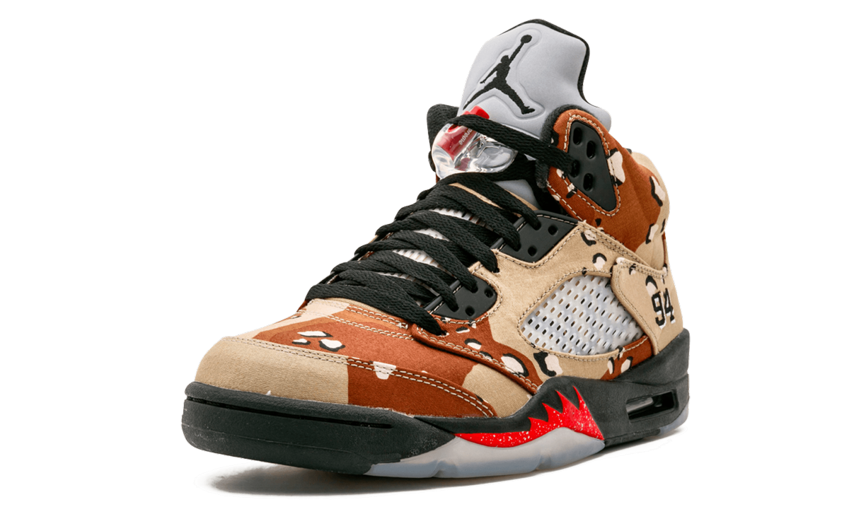 5 Retro Supreme "Camo" 824371 201