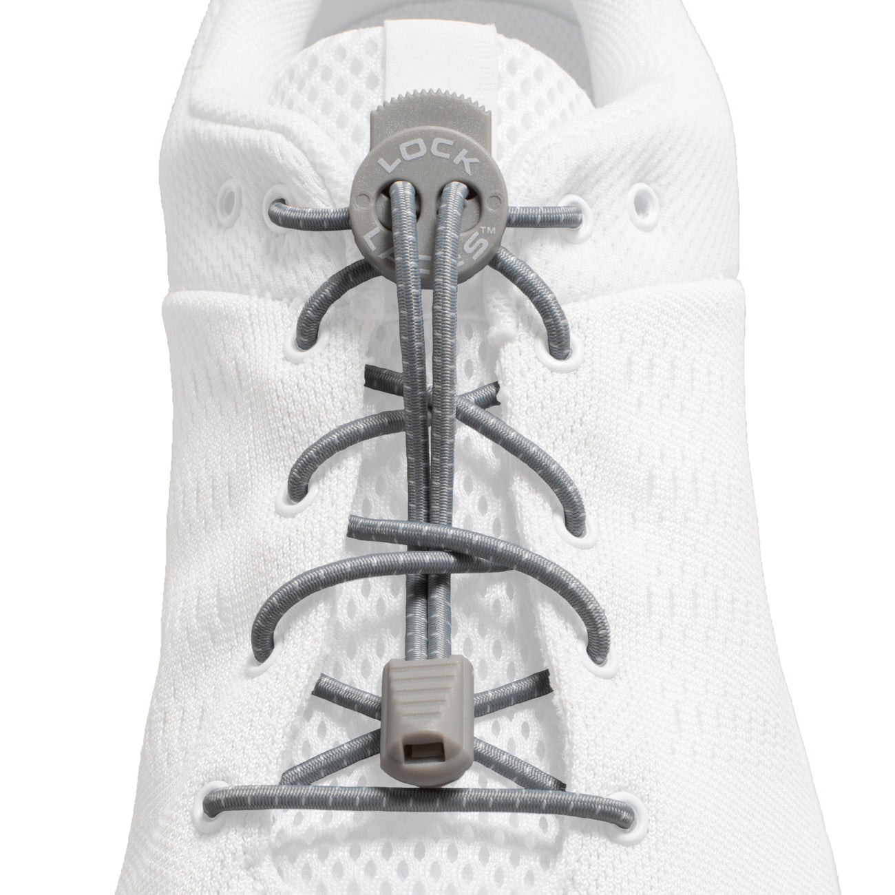 Original No-Tie Shoelaces in Cool Gray