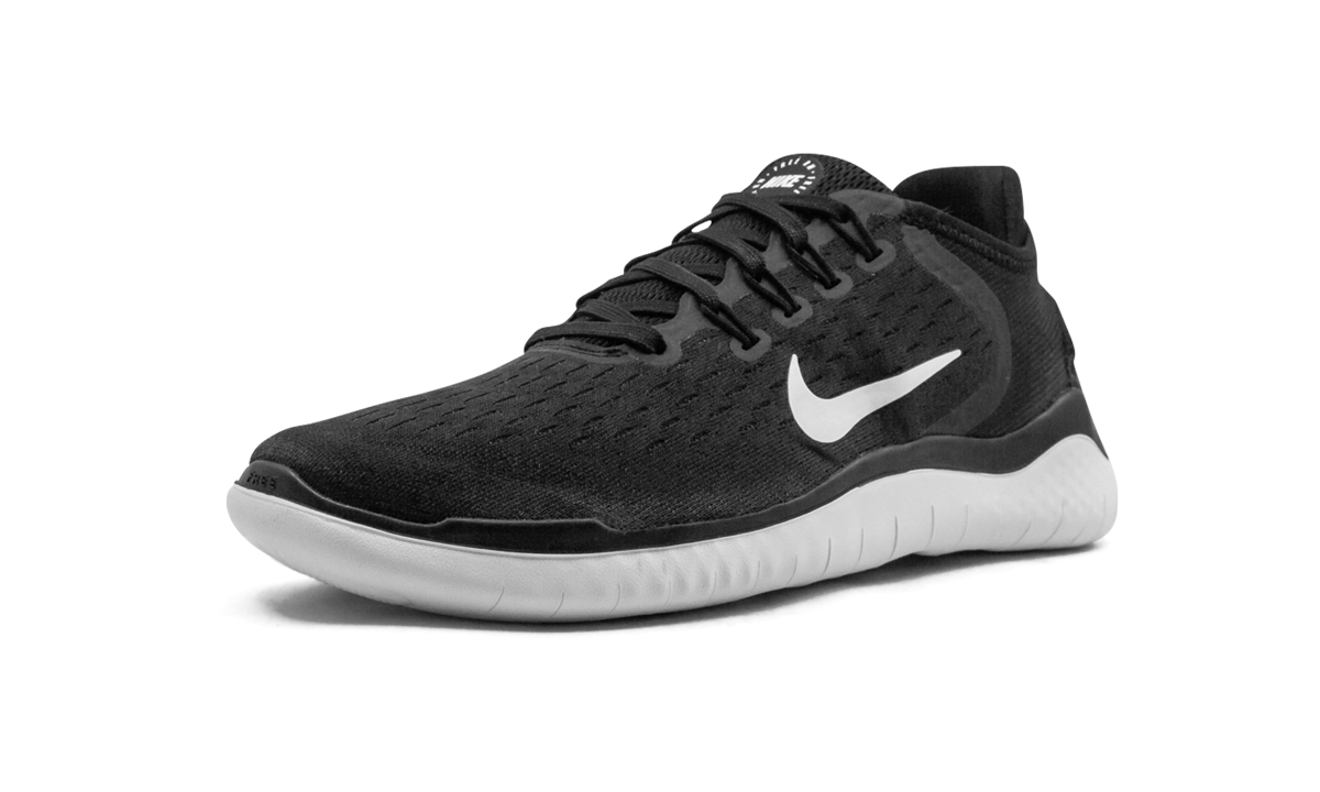 FREE RN 2018 MNS WMNS"BLACK WHITE" 942837 001