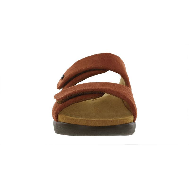 Women's Cozy Slide Sandal in  Rust