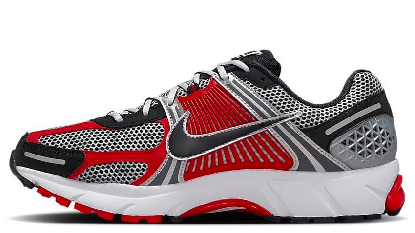 Zoom Vomero 5 Metallic Silver University Red