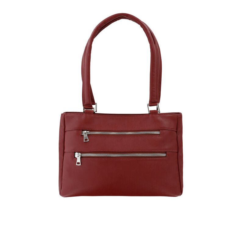 Diane Shoulder Handbag in Red