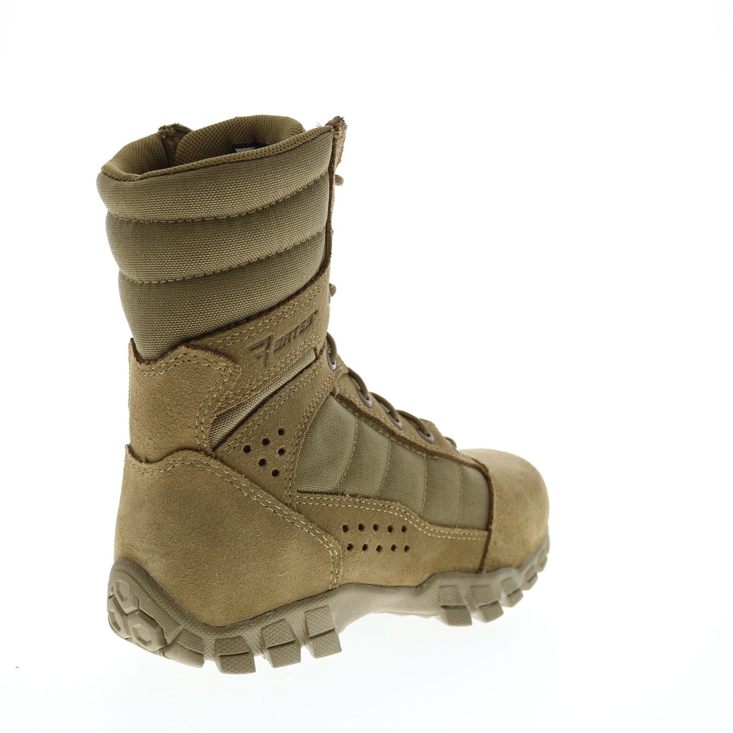 Bates Cobra 8" Hot Weather E08670 Mens Brown Suede Lace Up Tactical Boots