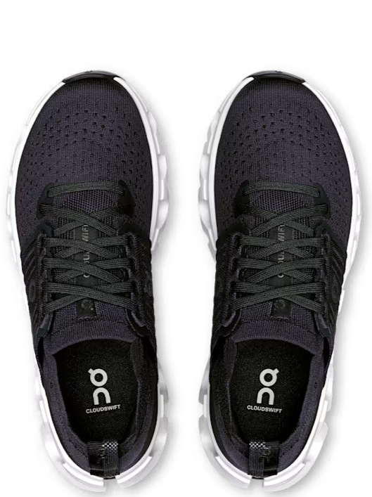 Running Cloudswift 4 Black White (Women's)