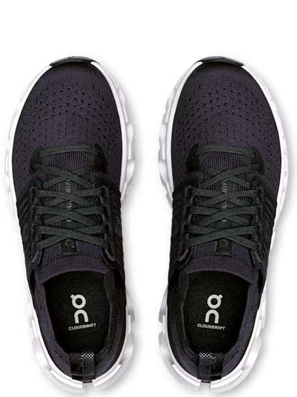 Running Cloudswift 4 Black White (Women's)