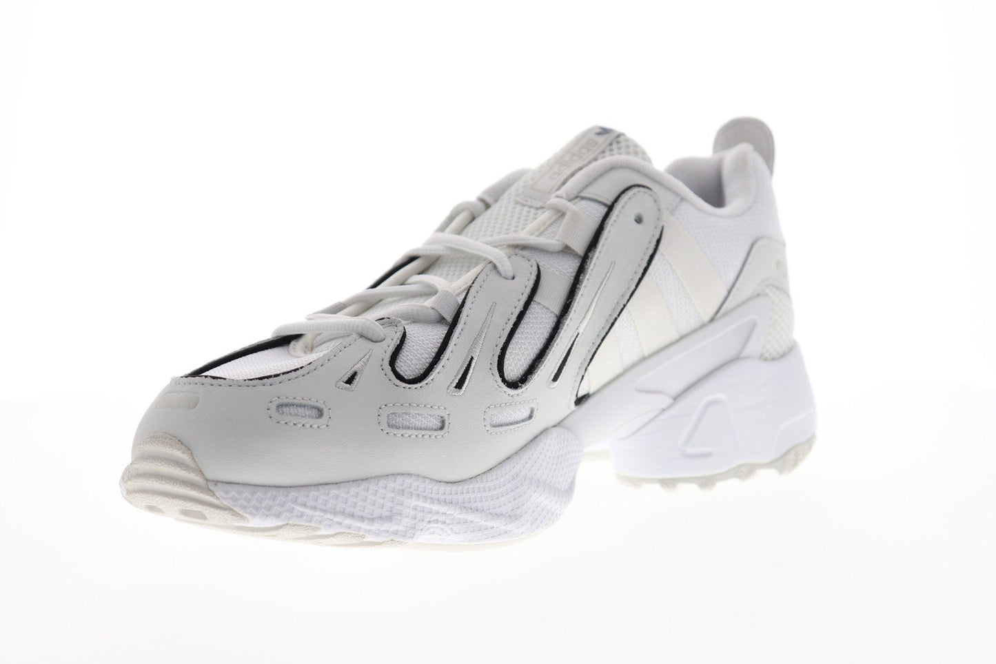EQT Gazelle EE7744 Mens White Mesh Mid Top Lace Up Athletic Running Shoes