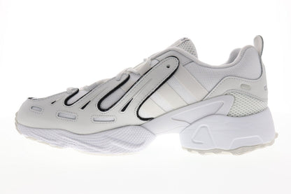 EQT Gazelle EE7744 Mens White Mesh Mid Top Lace Up Athletic Running Shoes