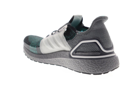 Ultraboost 19 EF1339 Mens Black Canvas Low Top Athletic Running Shoes