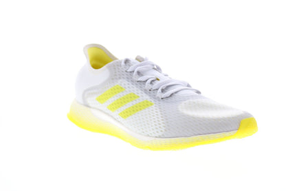 Focus Breathe In EG1096 Womens White Mesh Lace Up Athletic Running Shoes