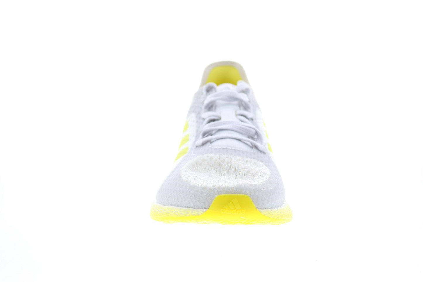 Focus Breathe In EG1096 Womens White Mesh Lace Up Athletic Running Shoes