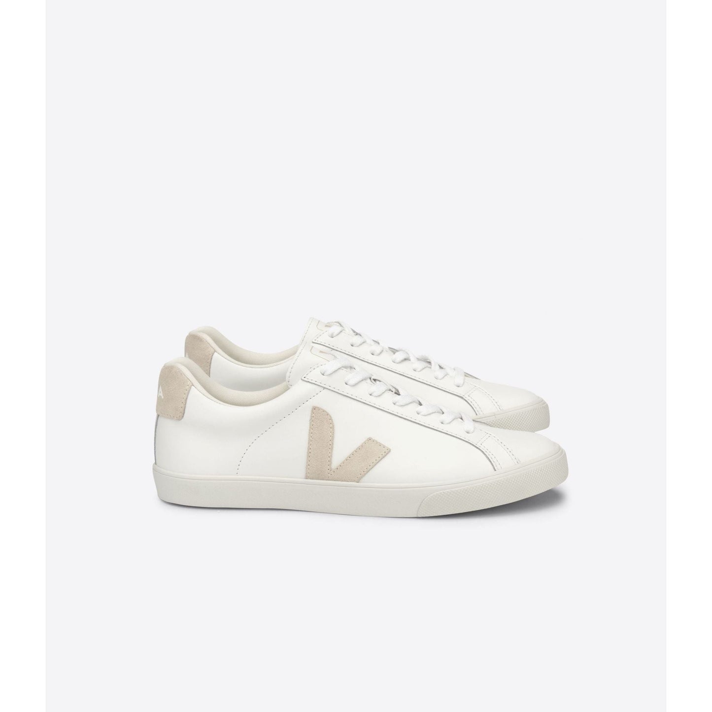 Women's Esplar Leather Sneaker in White Sable
