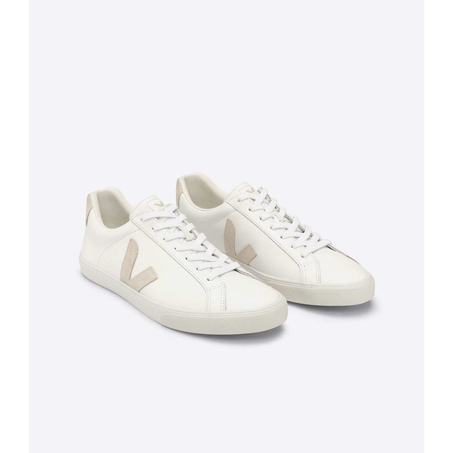 Women's Esplar Leather Sneaker in White Sable
