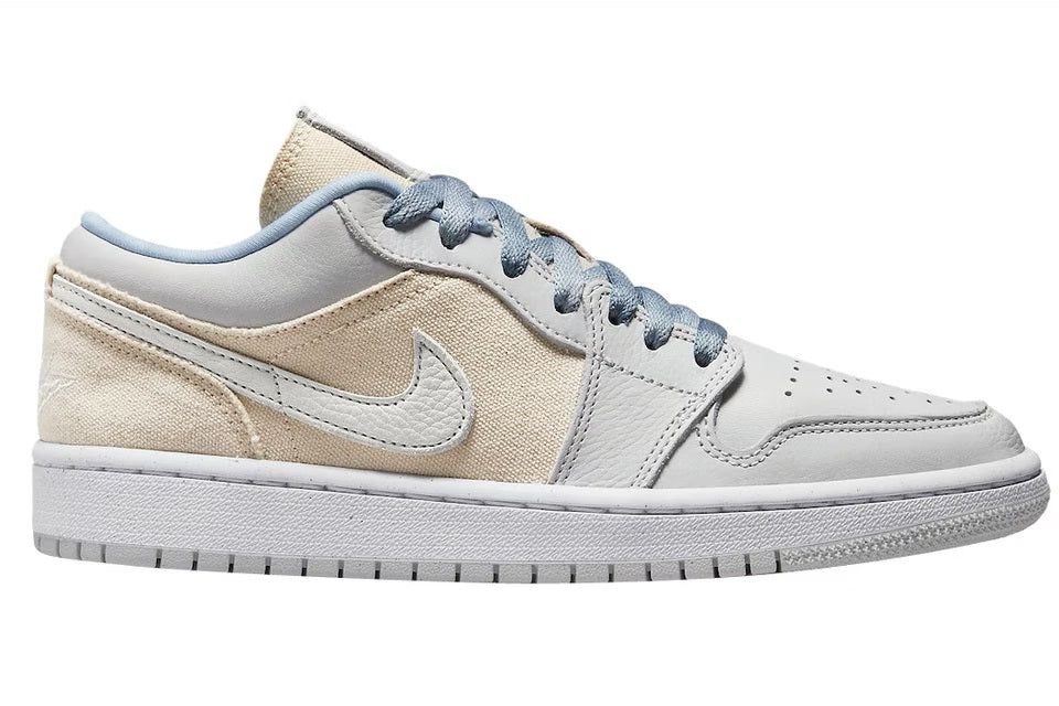 1 Low Canvas Grey Cream (W)