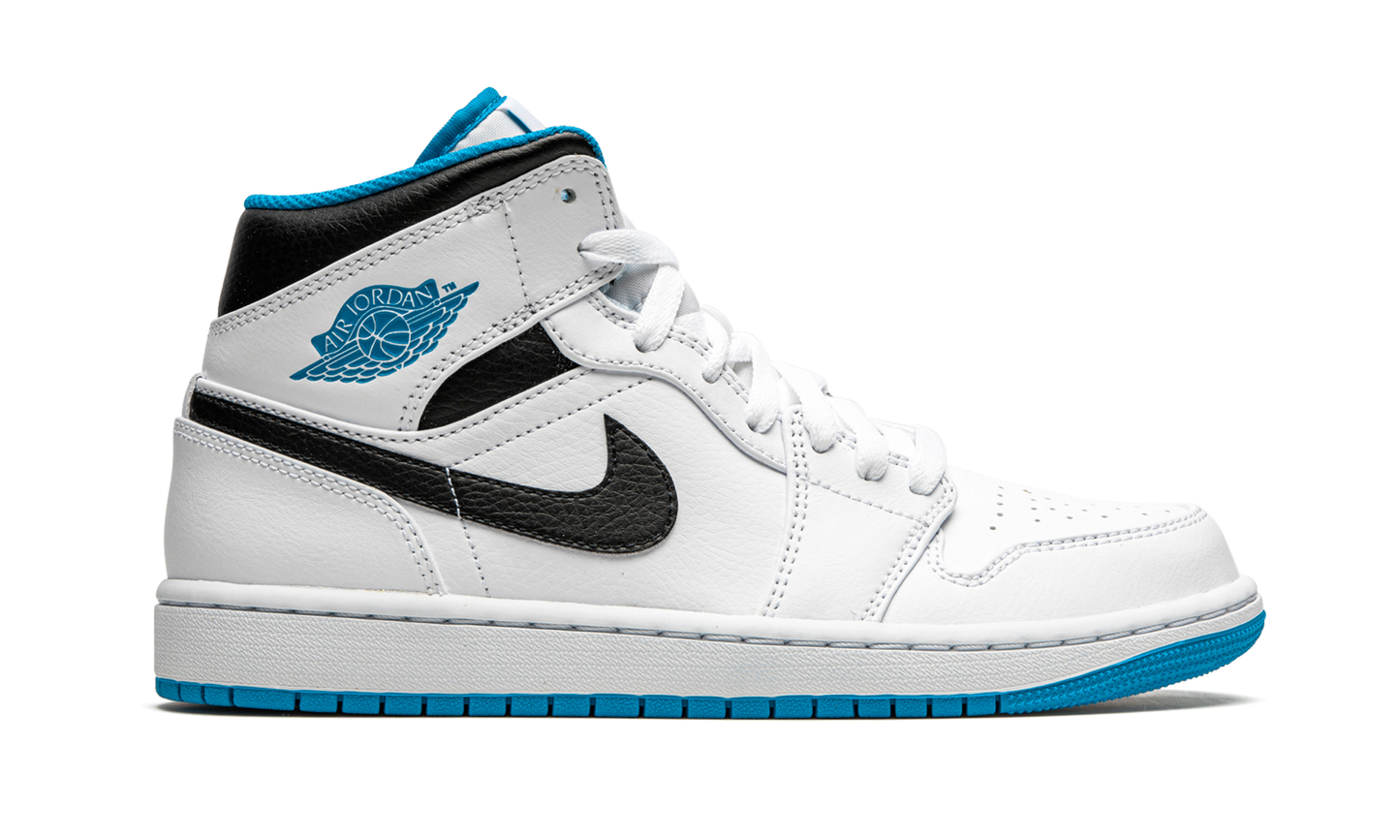 1 Mid "White / Laser Blue" 554724 141