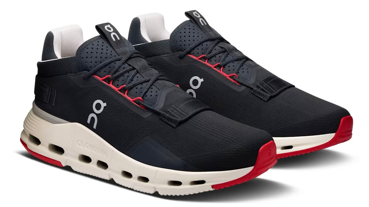 Running Cloudnova 2 Black Red