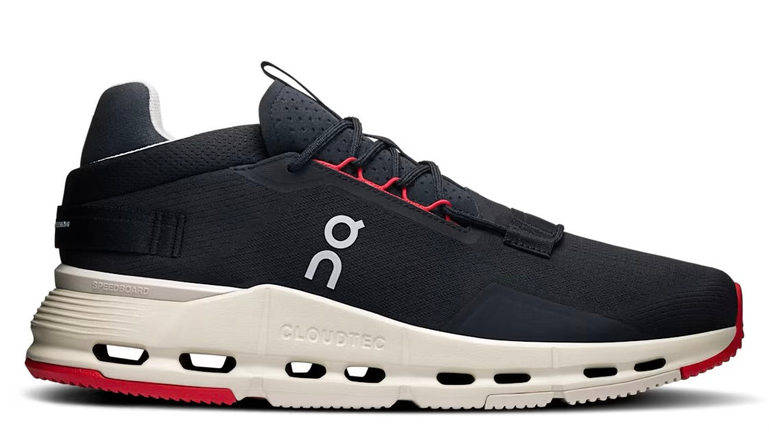 Running Cloudnova 2 Black Red