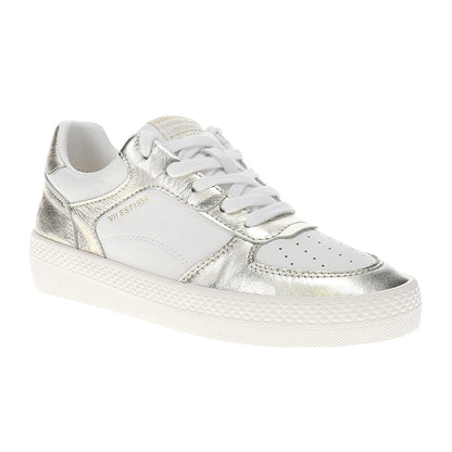 Fast Perforated Lace Up Sneakers