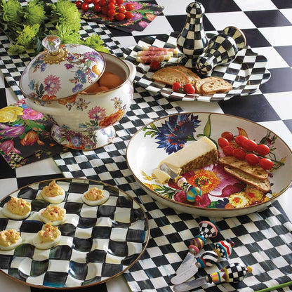 Courtly Check Large Salt & Pepper Shakers