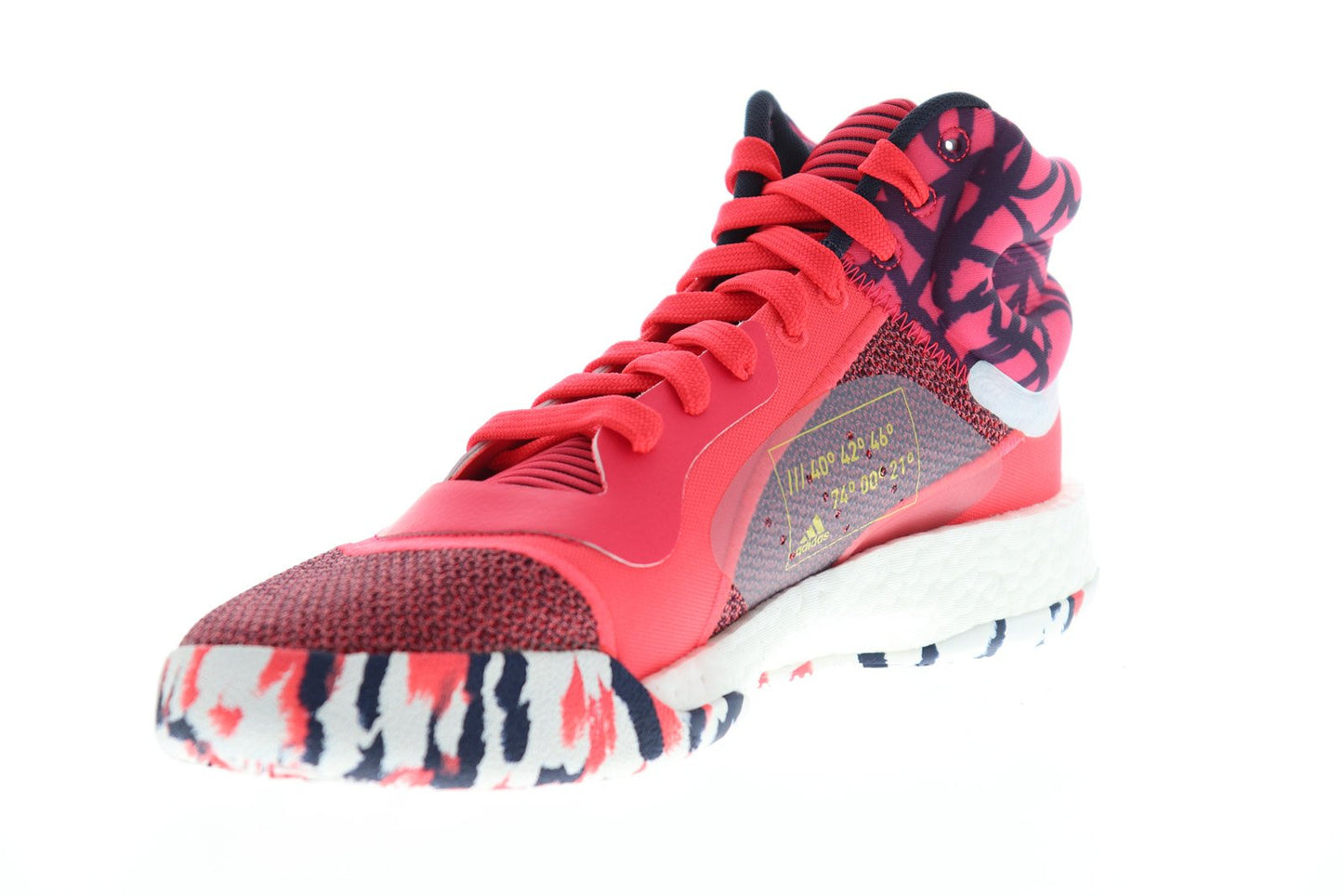 Marquee Boost G27737 Mens Red High Top Athletic Gym Basketball Shoes