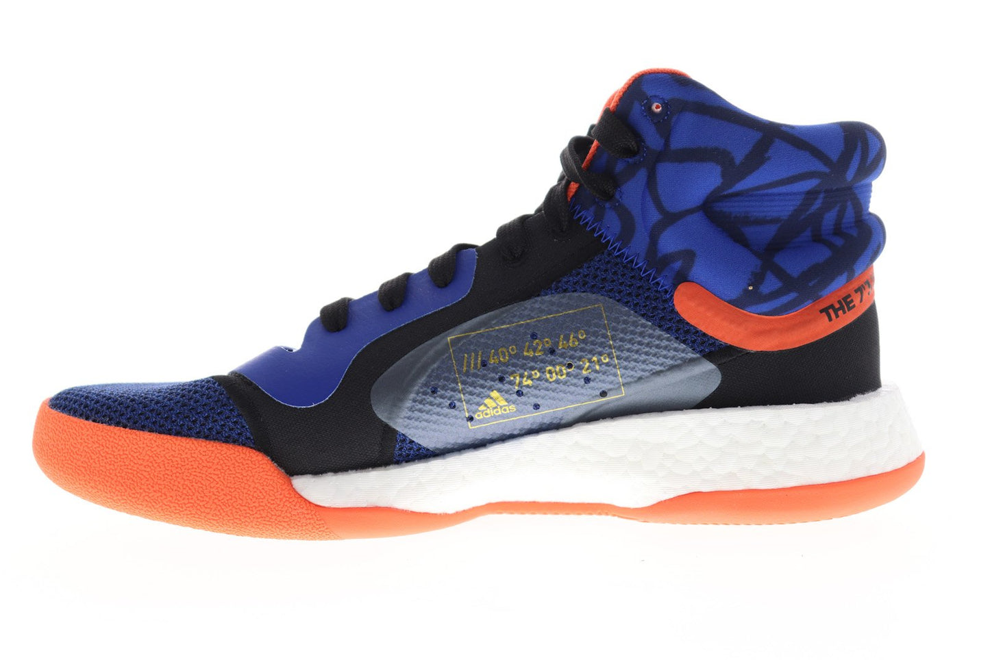 Marquee Boost G27738 Mens Blue High Top Athletic Gym Basketball Shoes