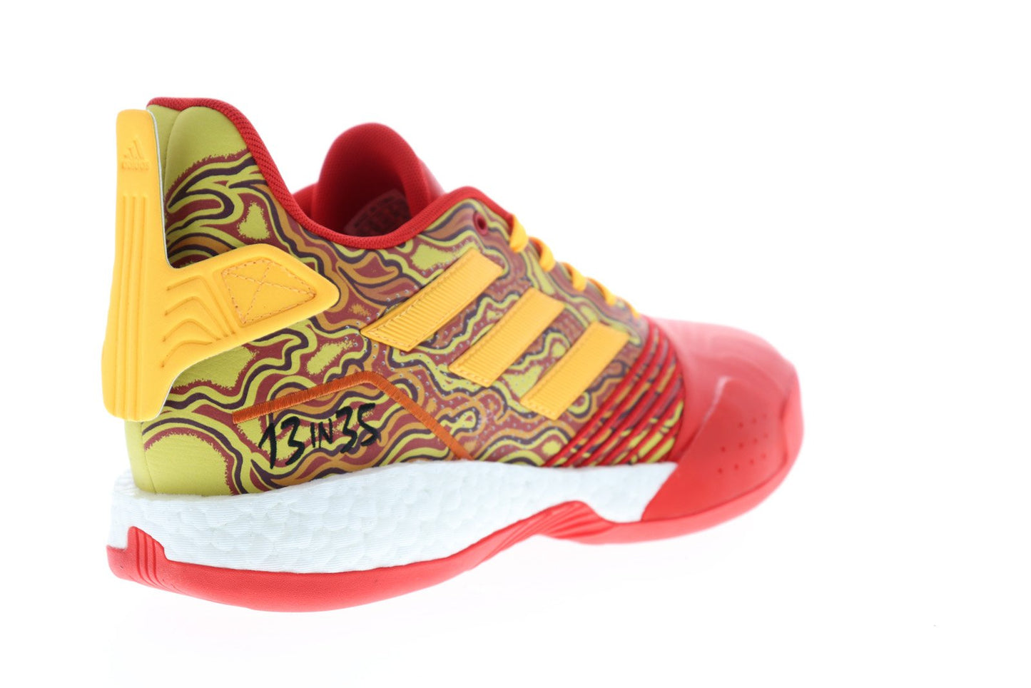 T-Mac Millennium G28376 Mens Red Mid Top Athletic Gym Basketball Shoes