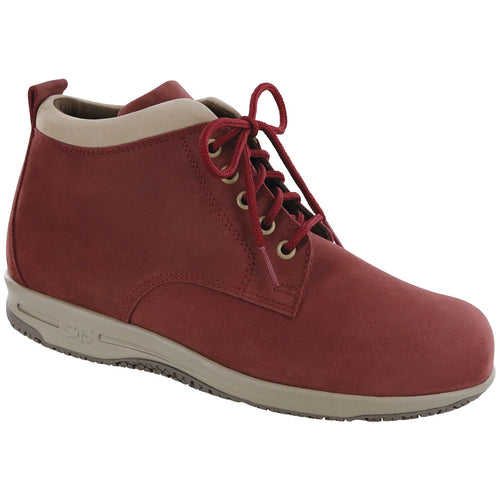 Women's Gretchen Chukka Boot in Red / Taupe