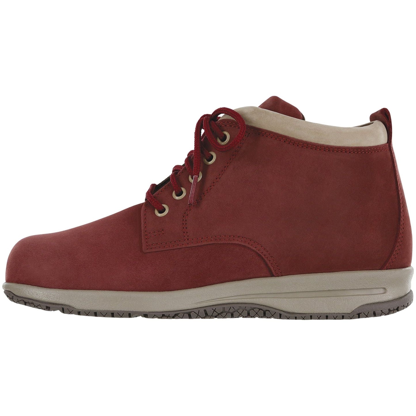 Women's Gretchen Chukka Boot in Red / Taupe