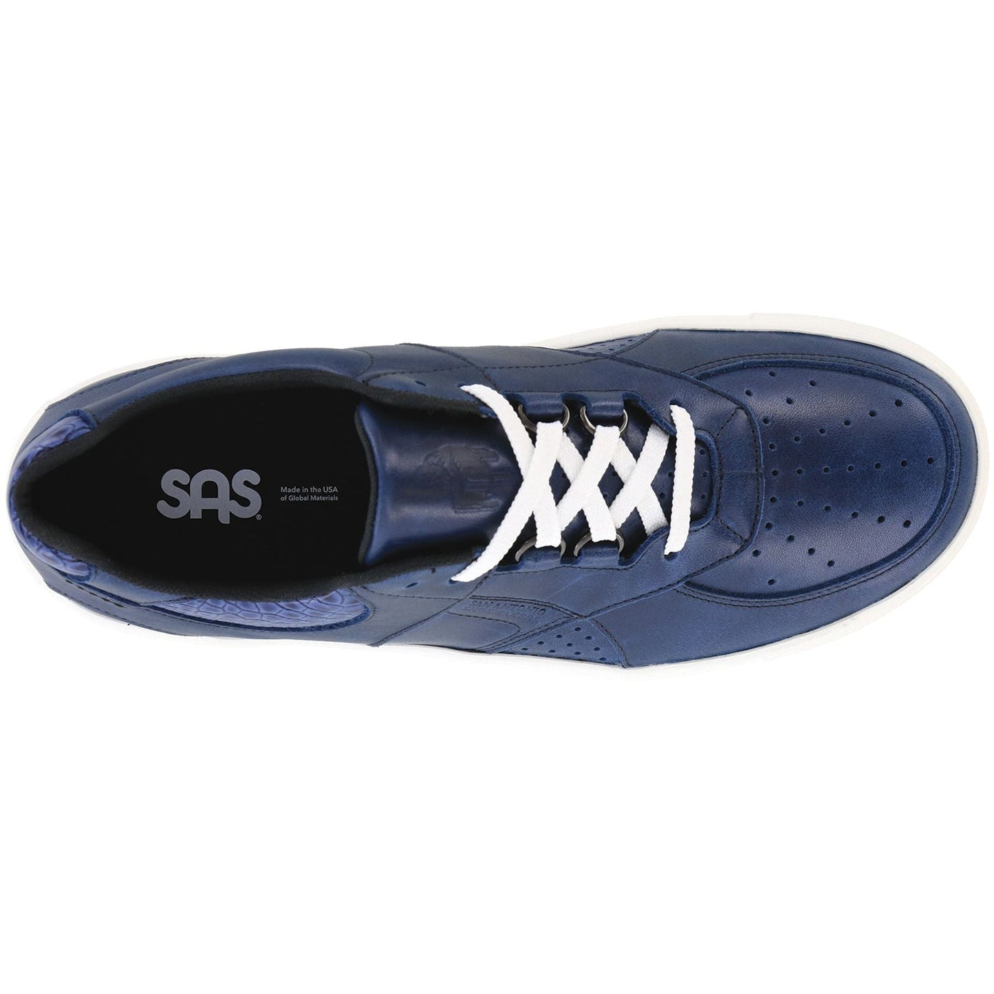 Men's High Street Lace Up Sneaker in Caspian