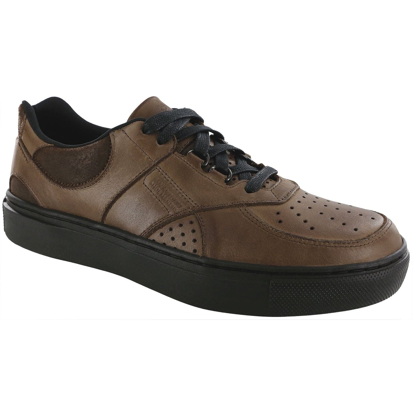 Men's High Street Lace Up Sneaker in Mahogany