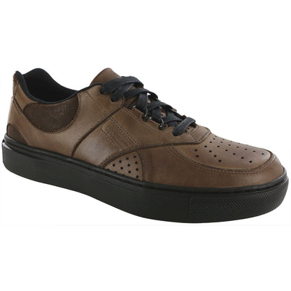 Men's High Street Lace Up Sneaker in Mahogany
