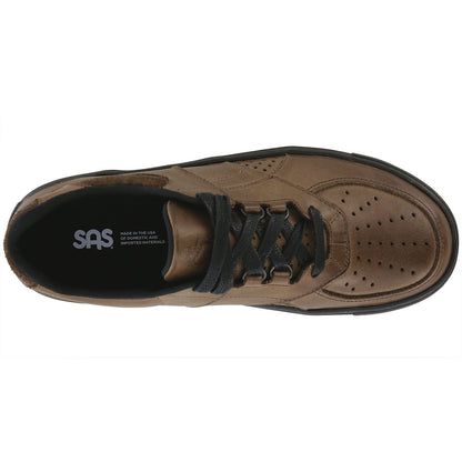 Men's High Street Lace Up Sneaker in Mahogany