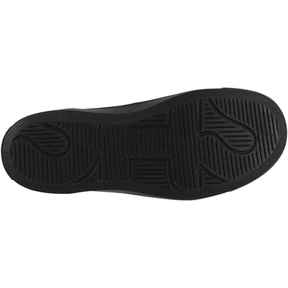 Men's High Street Lace Up Sneaker in Matte Black