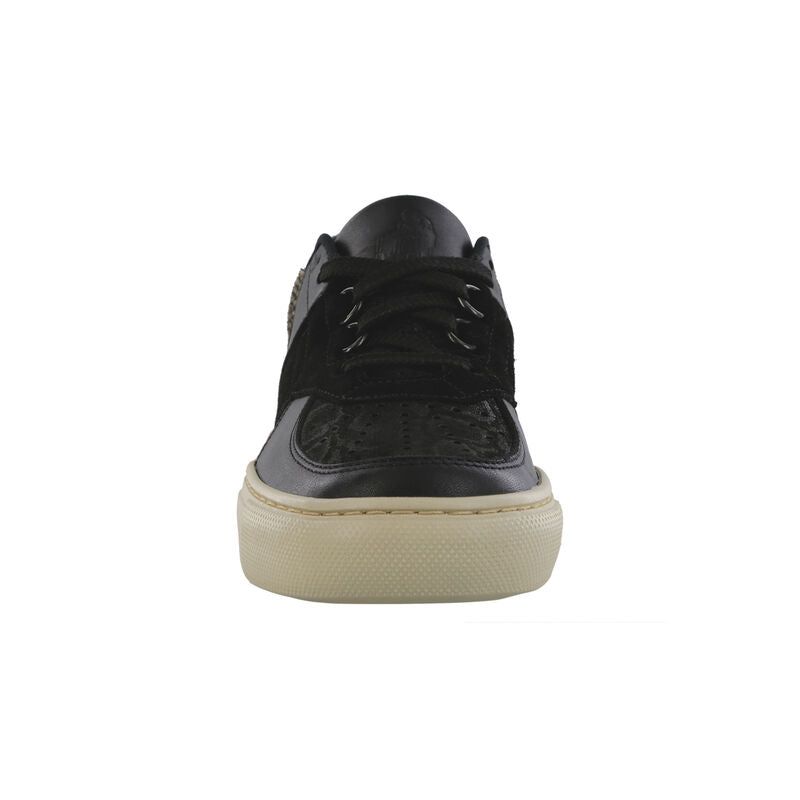 Women's High Street-X Lace Up Sneaker in Black Chital