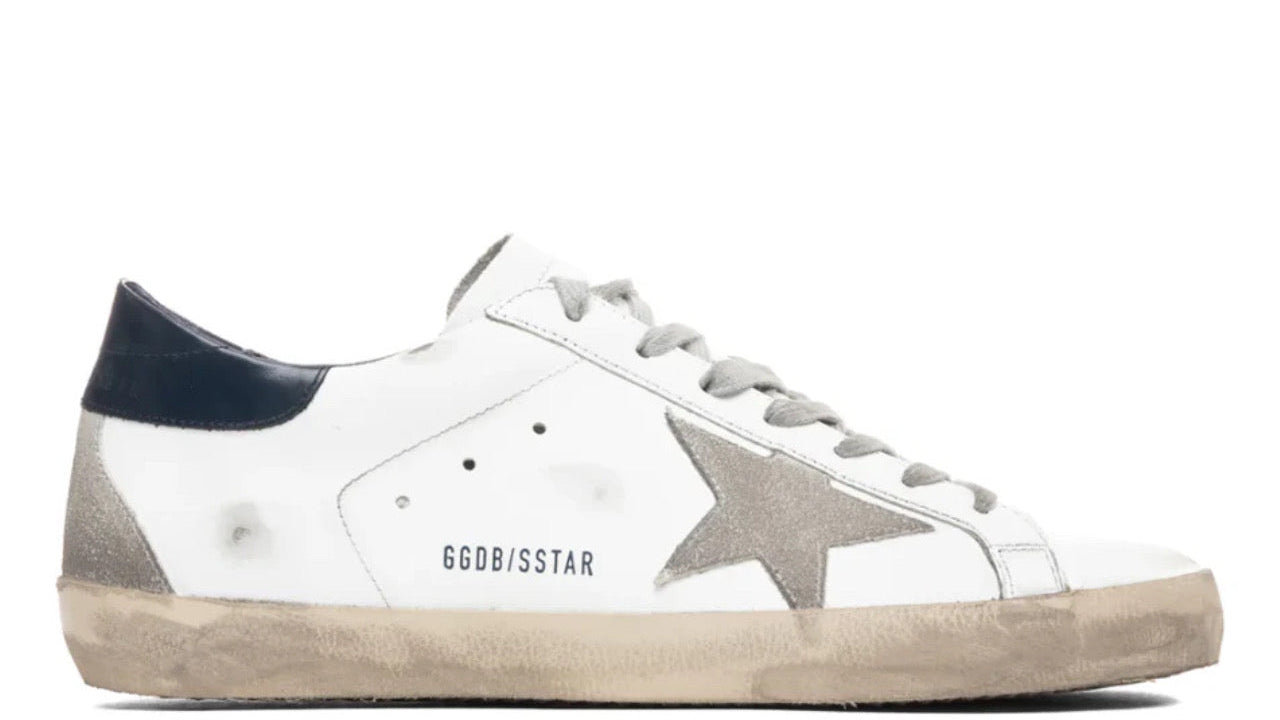Golden Goose Super Star White Ice Night Blue