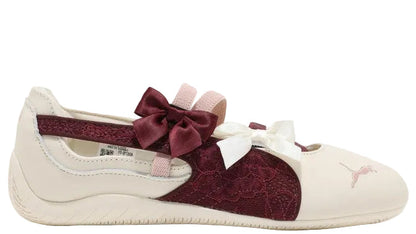 Speedcat Ballet Lace Frosted Ivory-Ruby Shimmer (Women’s)