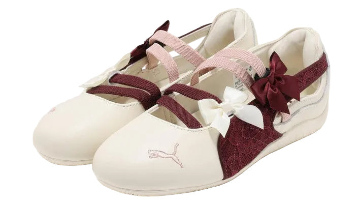 Speedcat Ballet Lace Frosted Ivory-Ruby Shimmer (Women’s)