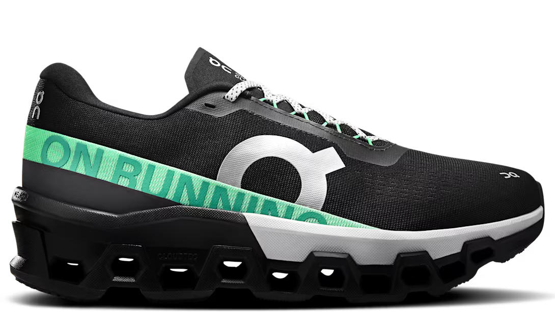 Running Cloudmonster 2 Black Glacier