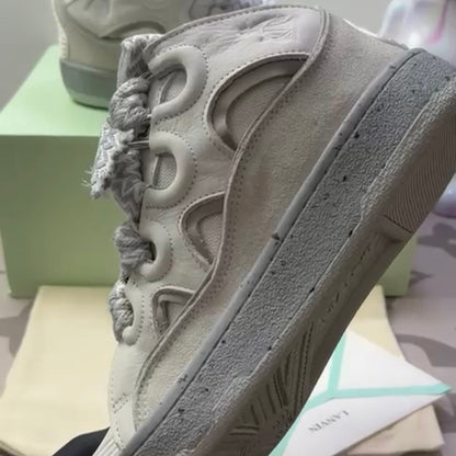 Curb Sneakers - Grey/White