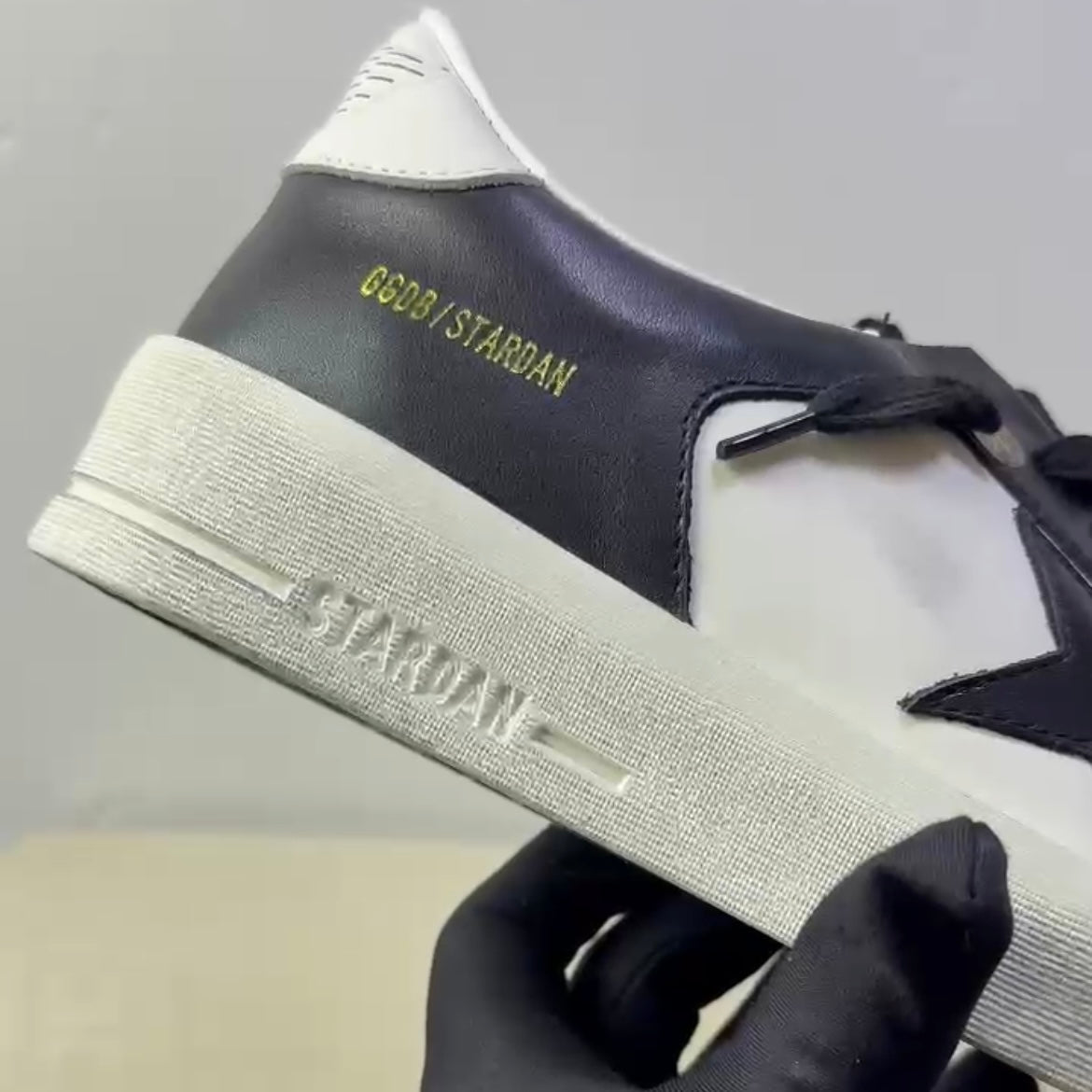 Stardan "Black/White" sneakers