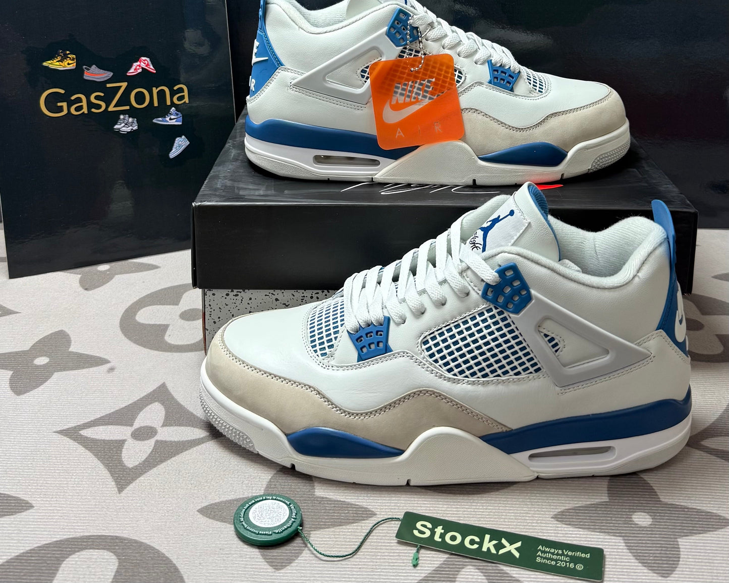 4 Retro Military Blue (2024)