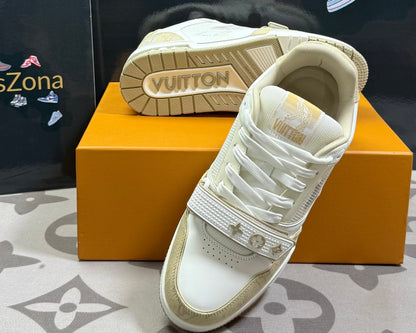 Trainer Beige White