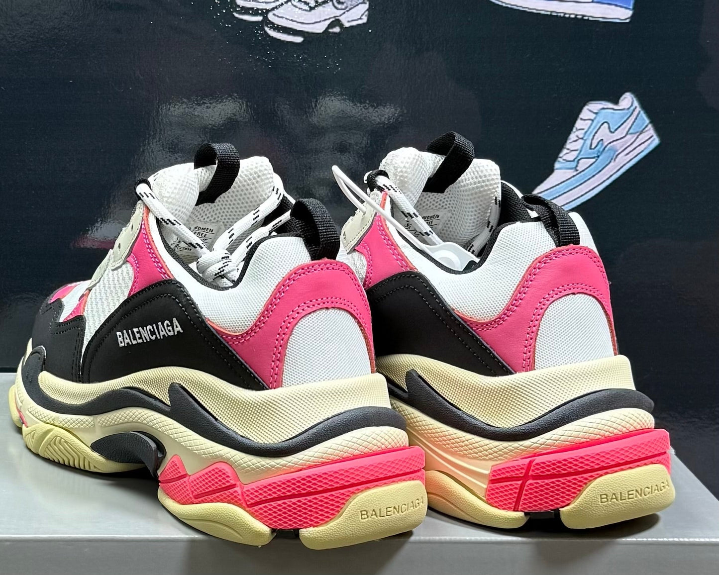 Triple S Black Pink