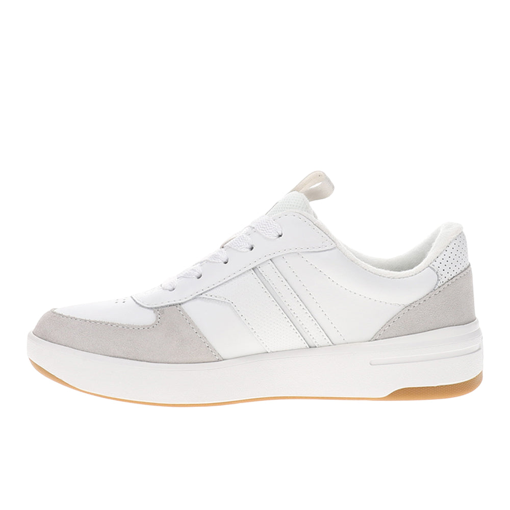 The Court II Leather/Suede Lace Up Sneakers