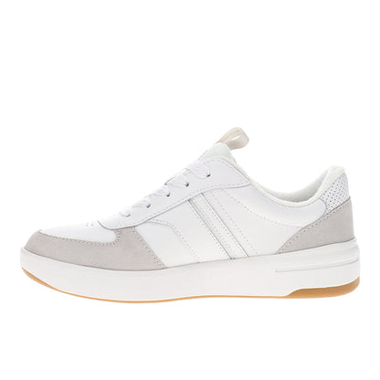 The Court II Leather/Suede Lace Up Sneakers